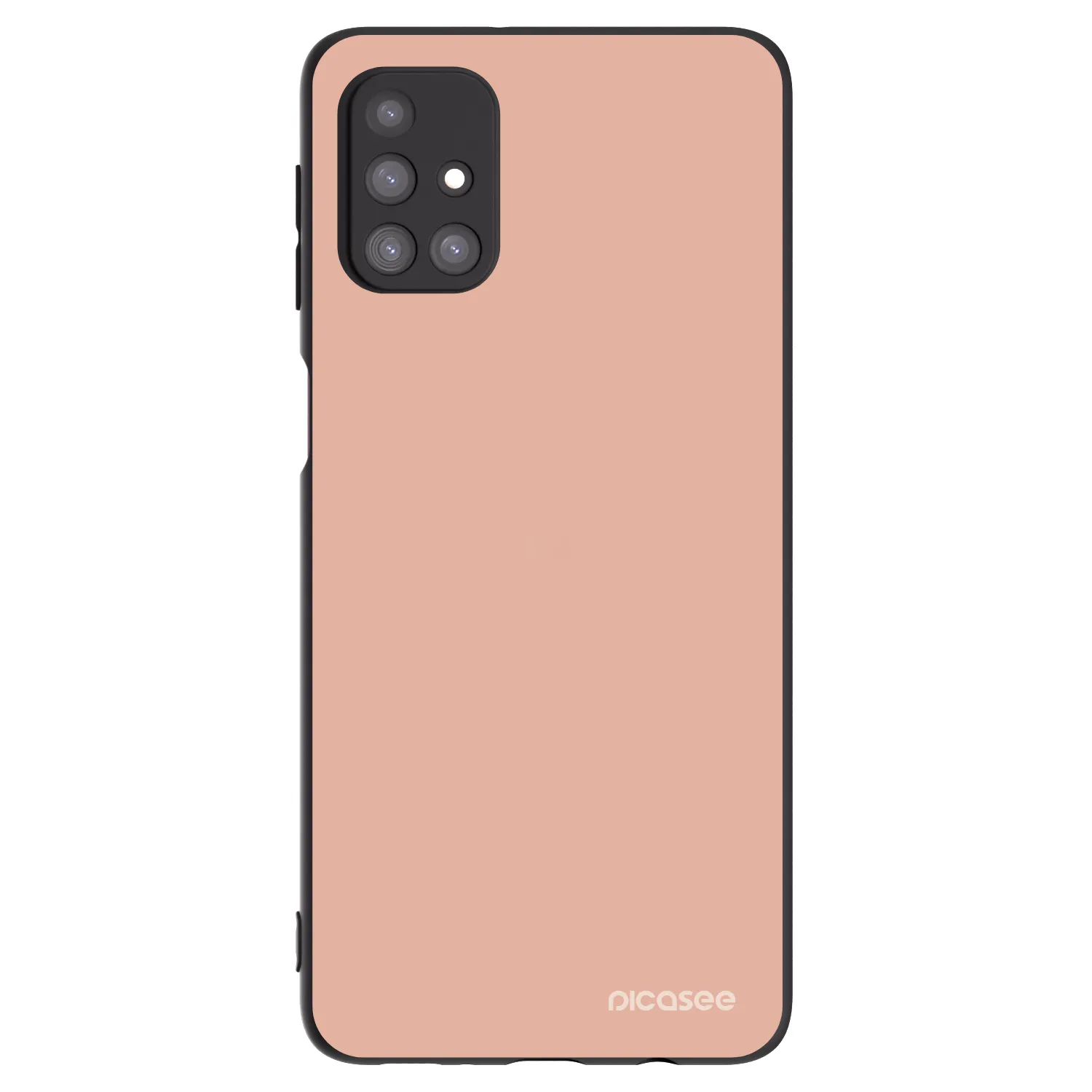 Picasee Μαύρη θήκη σιλικόνης για Samsung Galaxy M31s - Lullaby