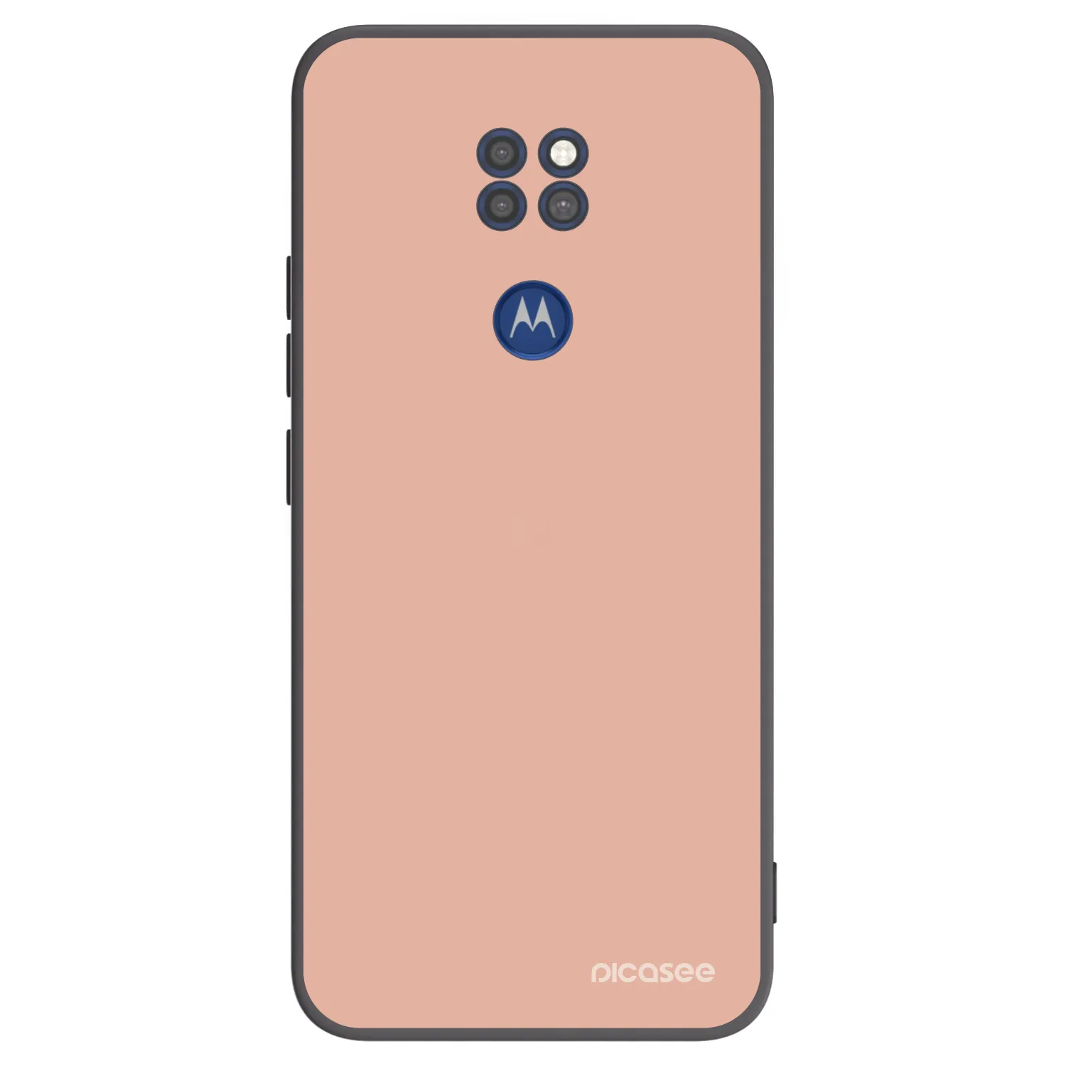 Picasee Μαύρη θήκη σιλικόνης για Motorola Moto G9 Play - Lullaby