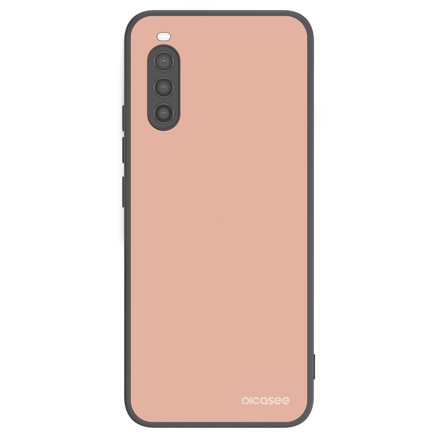 Picasee Μαύρη θήκη σιλικόνης για Sony Xperia 10 II - Lullaby