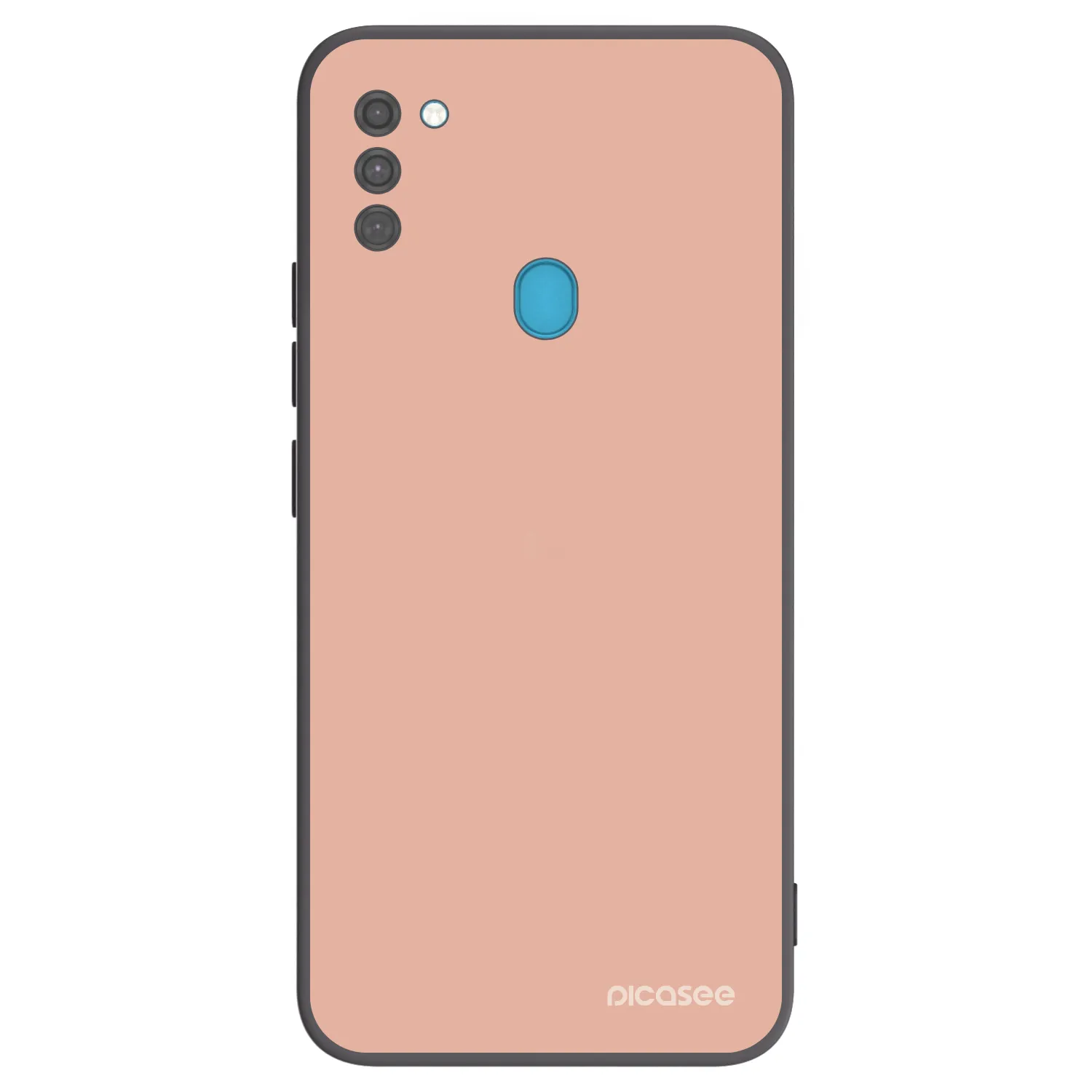 Picasee Μαύρη θήκη σιλικόνης για Samsung Galaxy M11 - Lullaby