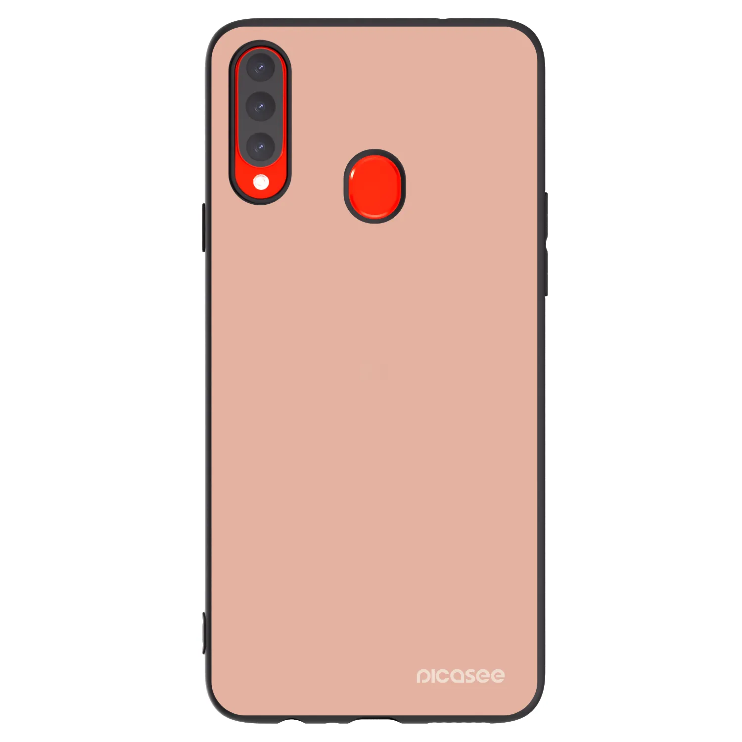 Picasee Μαύρη θήκη σιλικόνης για Samsung Galaxy A20s - Lullaby