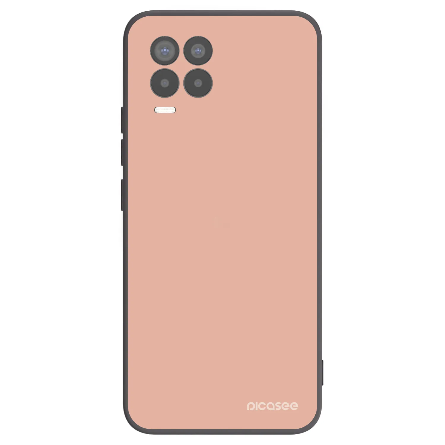 Picasee Μαύρη θήκη σιλικόνης για Realme 8 Pro - Lullaby