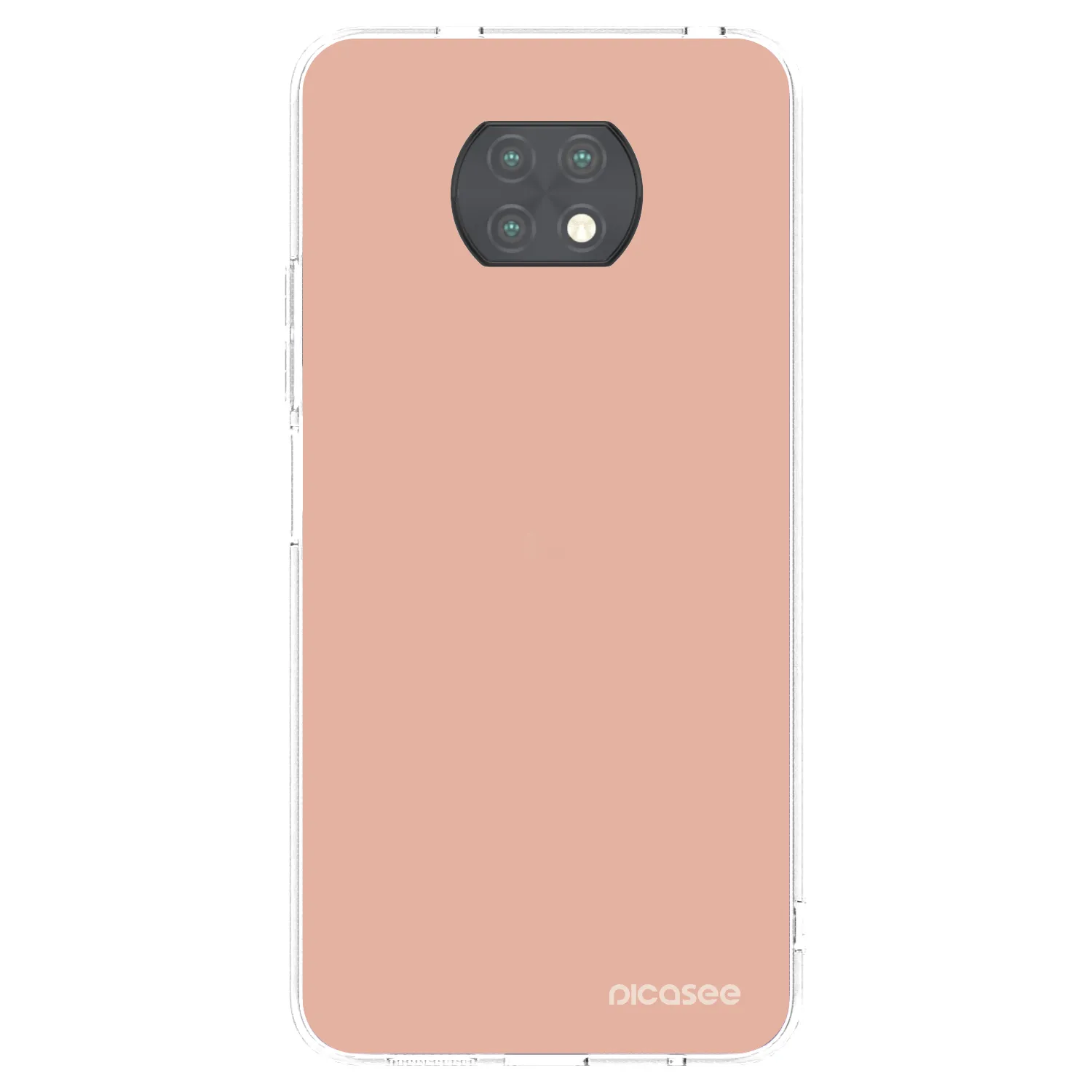 Picasee διαφανής θήκη σιλικόνης Xiaomi Redmi Note 9T - Lullaby