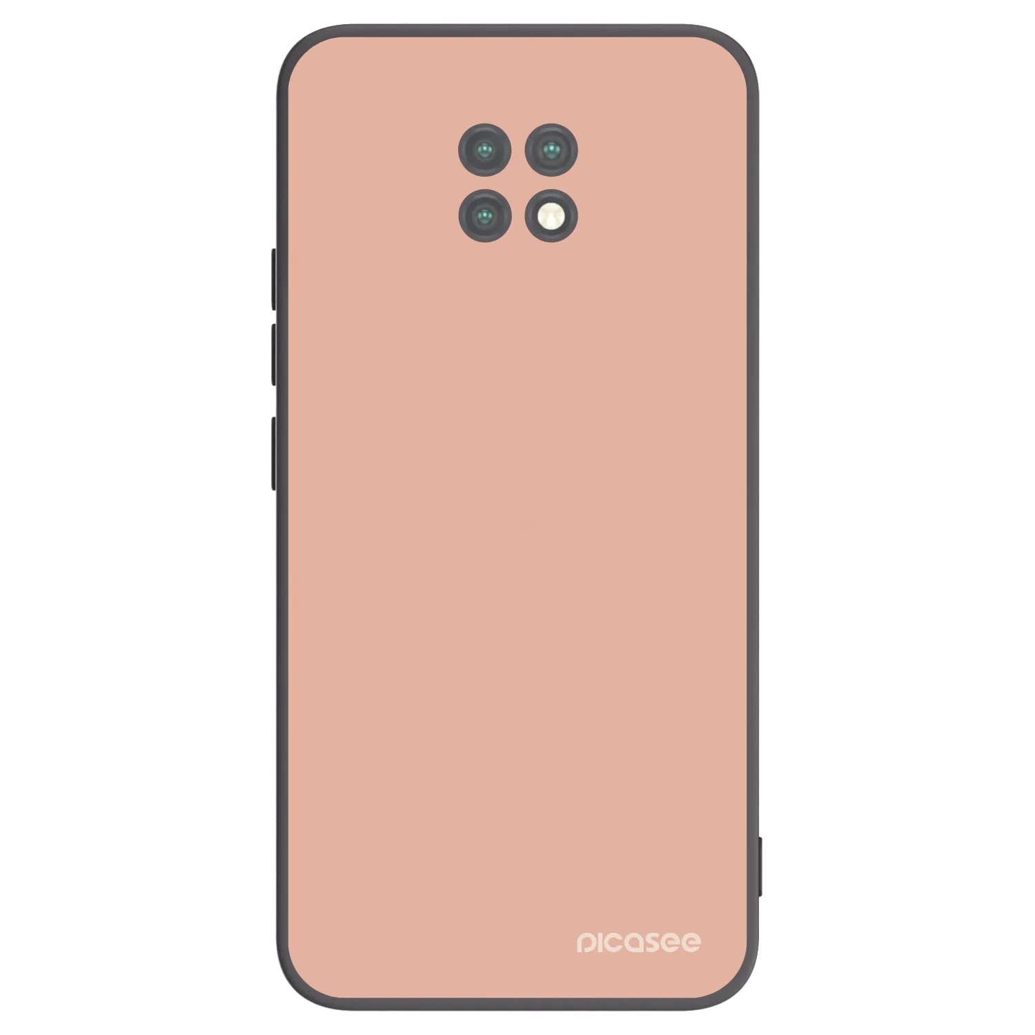Picasee Μαύρη θήκη σιλικόνης για Xiaomi Redmi Note 9T - Lullaby
