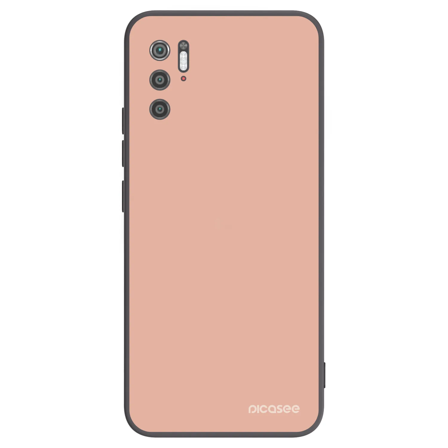 Picasee Μαύρη θήκη σιλικόνης για Xiaomi Poco M3 Pro 5G - Lullaby