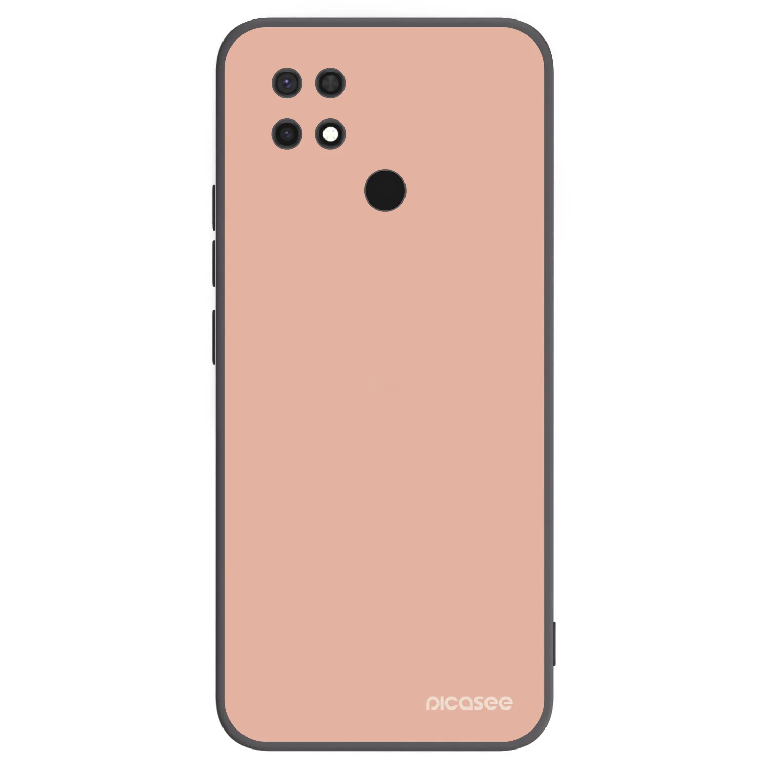 Picasee Μαύρη θήκη σιλικόνης για Xiaomi Redmi 10C - Lullaby