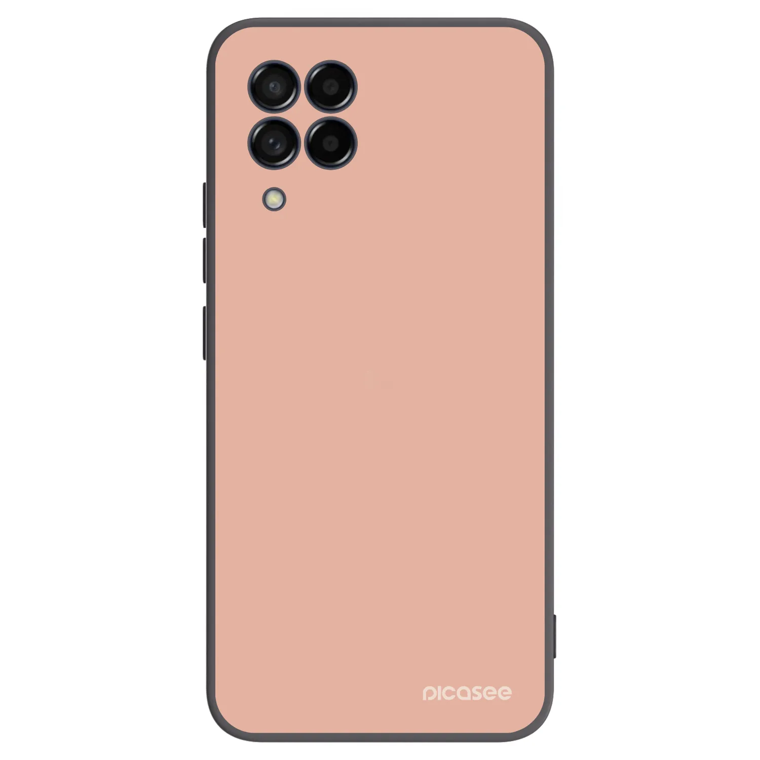 Picasee Μαύρη θήκη σιλικόνης για Samsung Galaxy M53 5G - Lullaby
