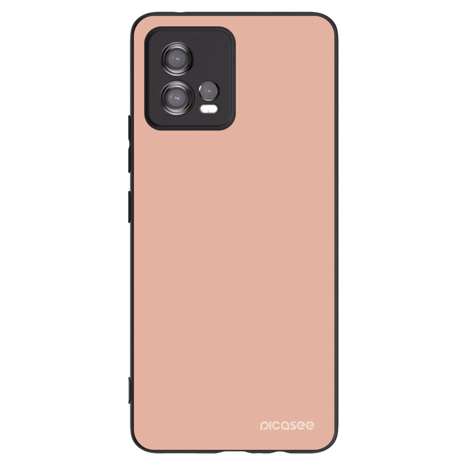 Picasee Μαύρη θήκη σιλικόνης για Motorola Moto G72 - Lullaby