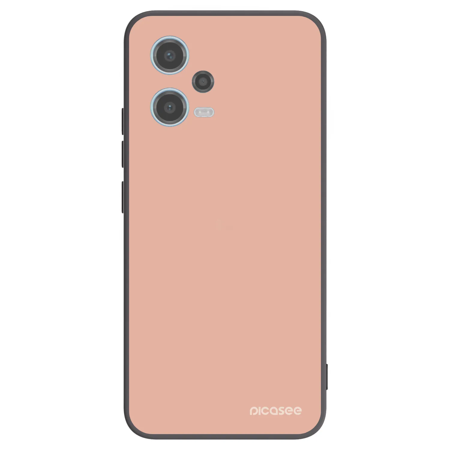 Picasee Μαύρη θήκη σιλικόνης για Xiaomi Redmi Note 12 5G - Lullaby