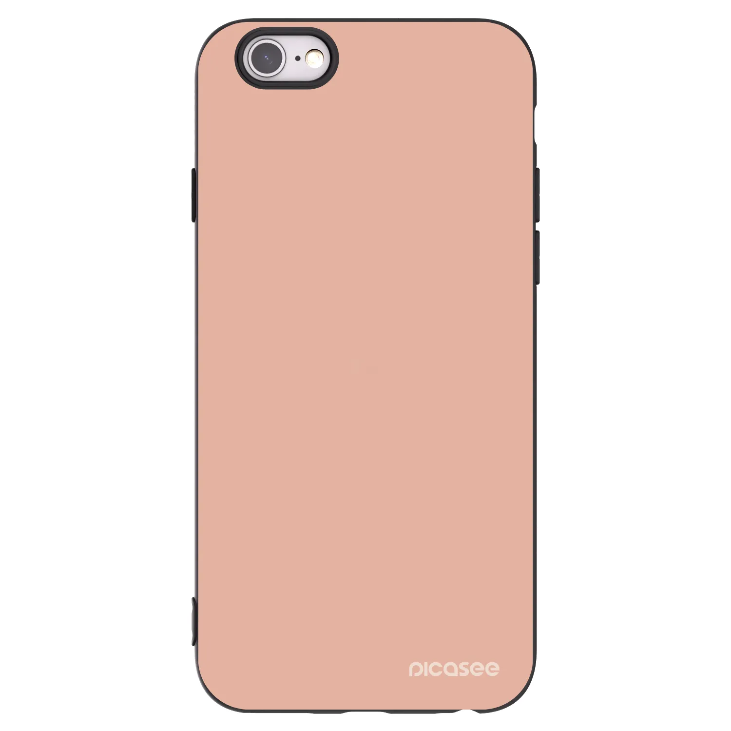 Picasee Μαύρη θήκη σιλικόνης για Apple iPhone 6/6S - Lullaby