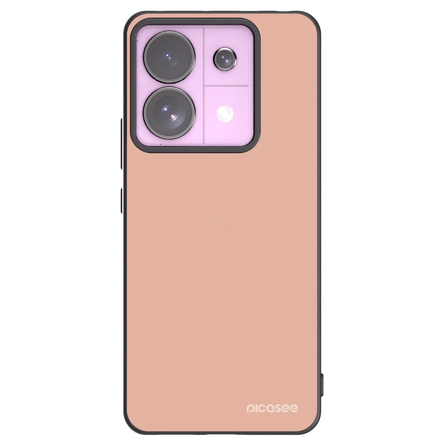 Picasee Μαύρη θήκη σιλικόνης για Xiaomi Redmi Note 13 Pro 5G - Lullaby