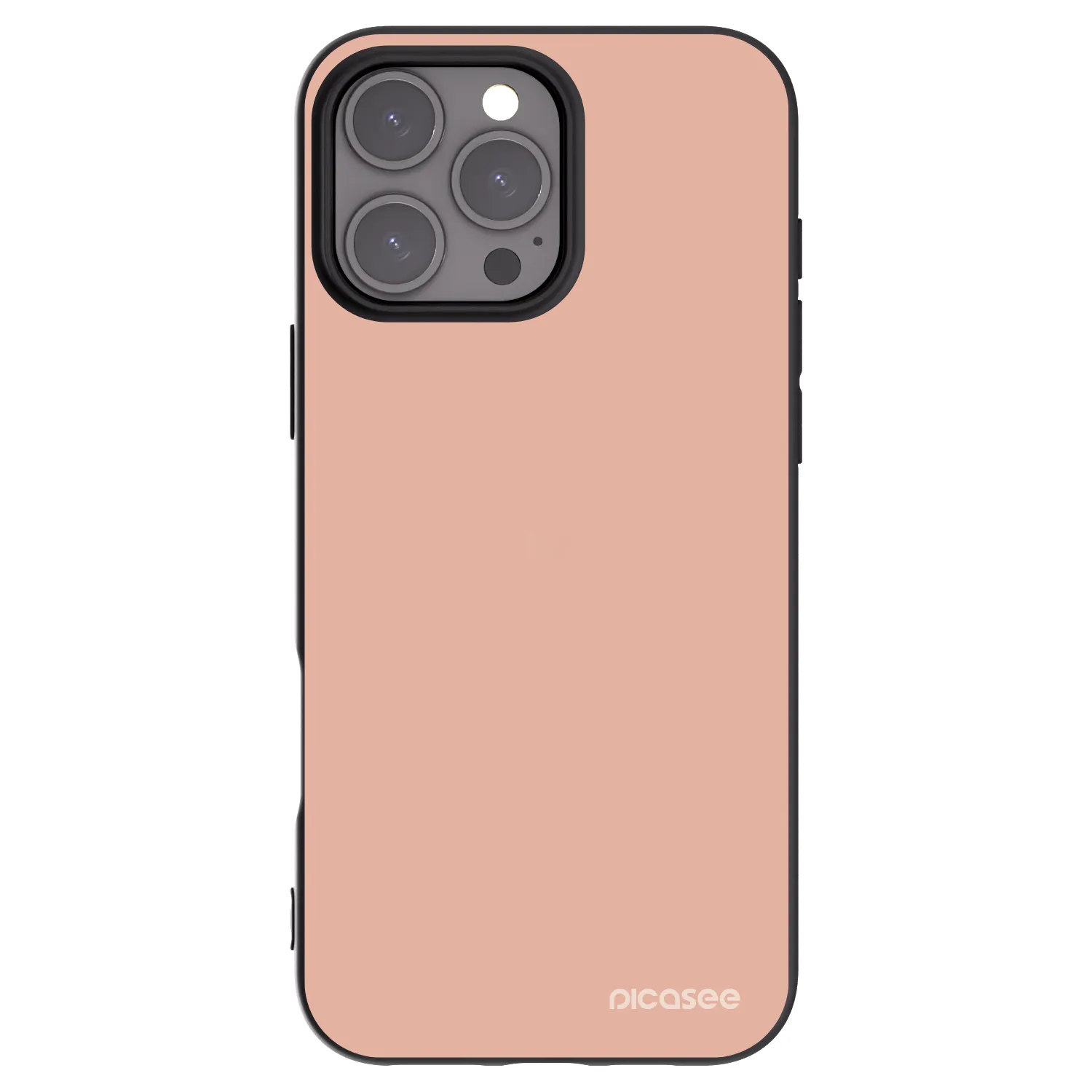 Picasee Μαύρη θήκη σιλικόνης για Apple iPhone 16 Pro Max - Lullaby