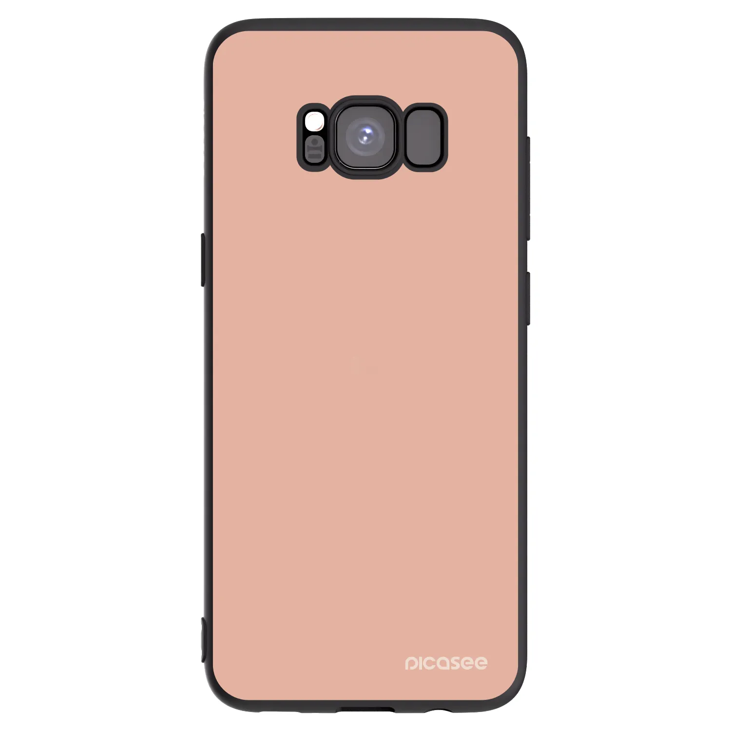 Picasee Μαύρη θήκη σιλικόνης για Samsung Galaxy S8 G950F - Lullaby