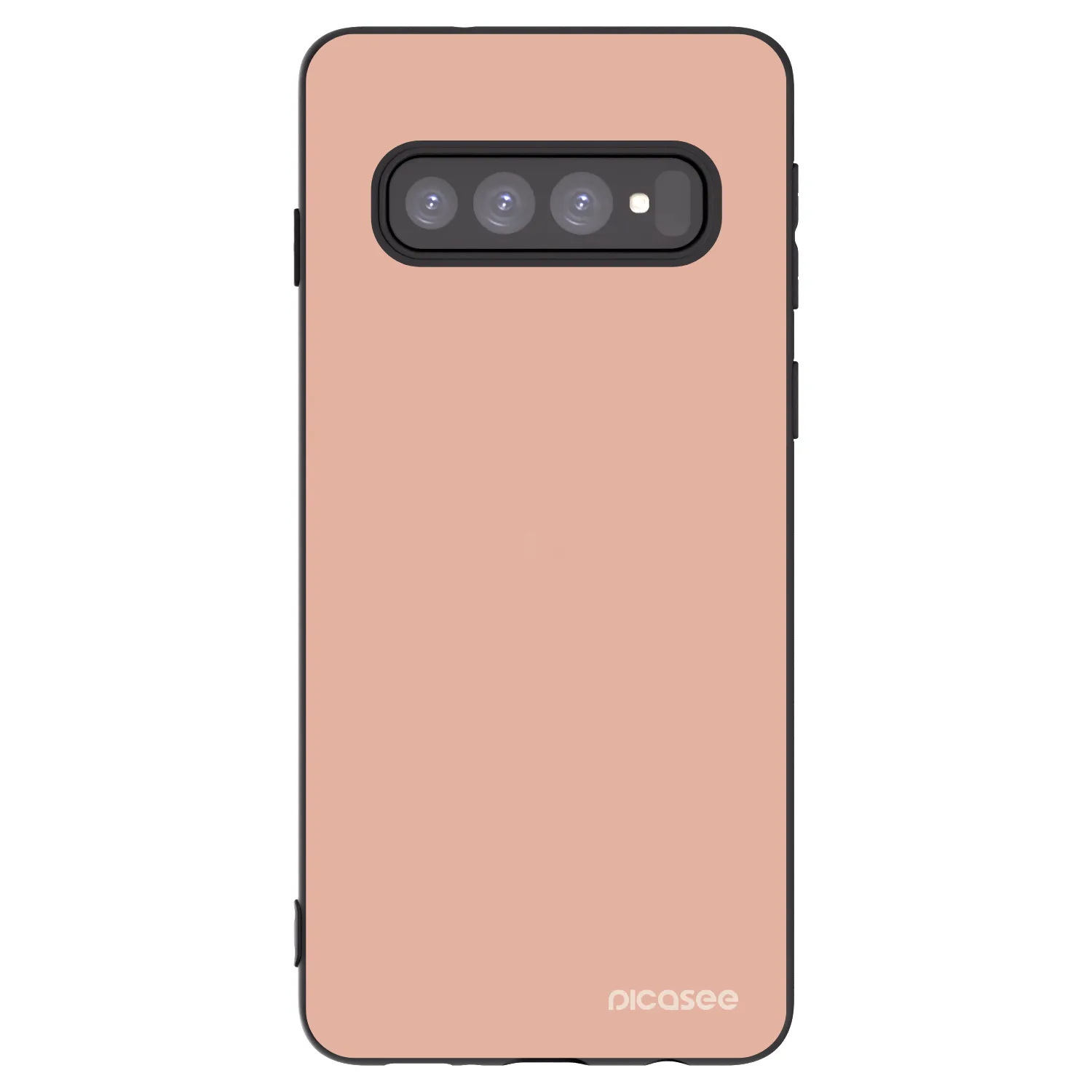 Picasee Μαύρη θήκη σιλικόνης για Samsung Galaxy S10 G973 - Lullaby