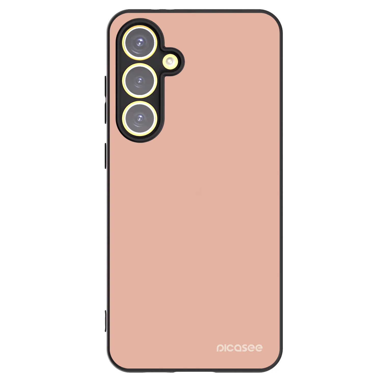 Picasee Μαύρη θήκη σιλικόνης για Samsung Galaxy S24 FE S721B - Lullaby