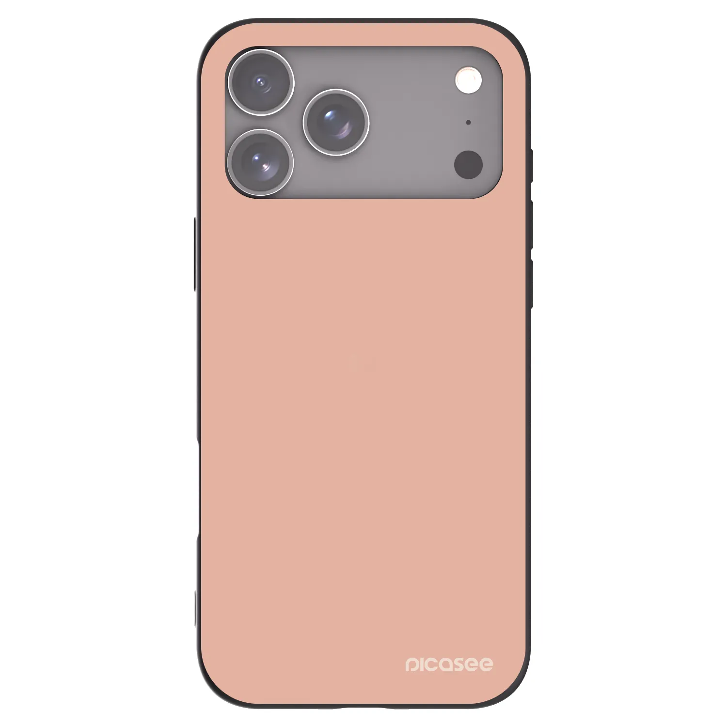 Picasee Μαύρη θήκη σιλικόνης για Apple iPhone 17 Pro Max - Lullaby