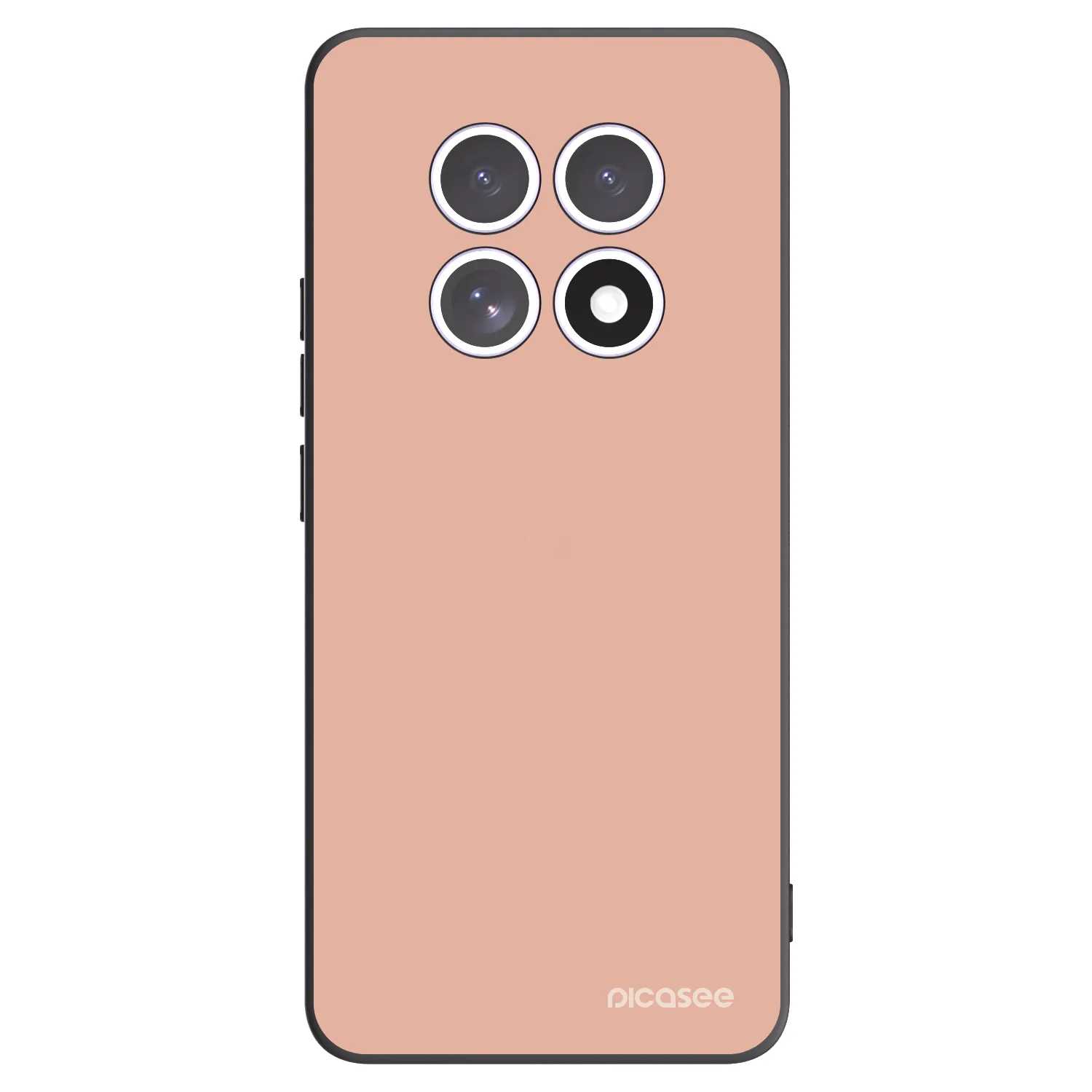 Picasee Μαύρη θήκη σιλικόνης για Xiaomi Redmi Note 15 - Lullaby