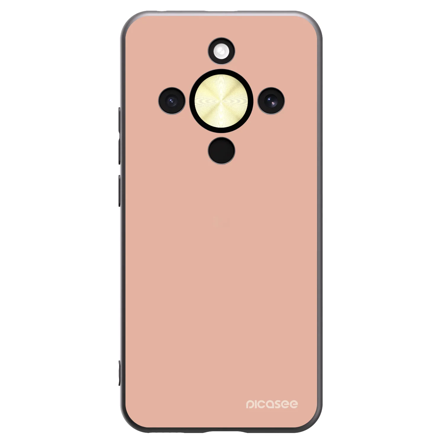 Picasee Μαύρη θήκη σιλικόνης για Honor Magic8 Lite 5G - Lullaby