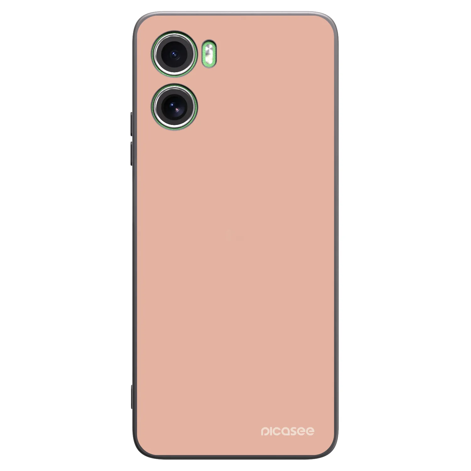Picasee Μαύρη θήκη σιλικόνης για Motorola Moto G06 - Lullaby