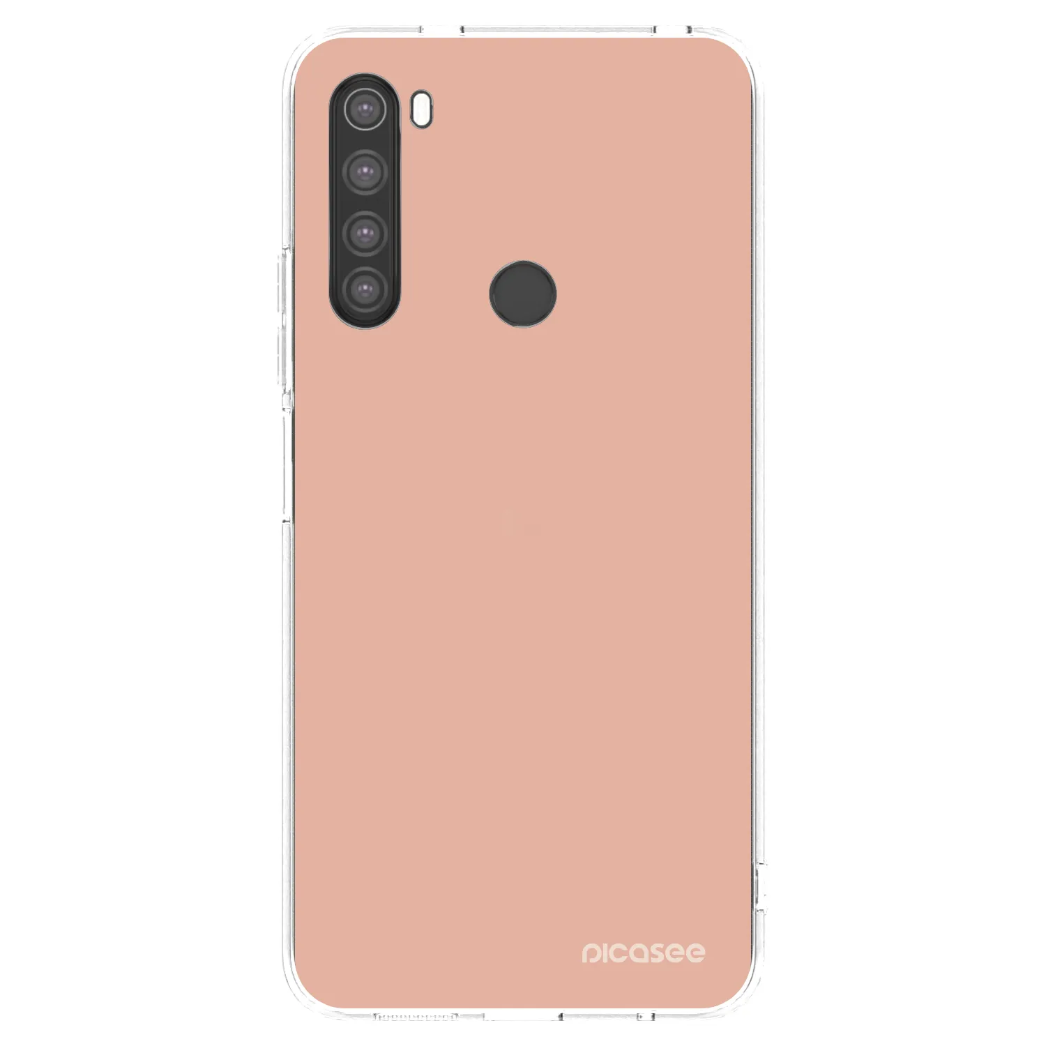 Picasee διαφανής θήκη σιλικόνης Xiaomi Redmi Note 8 - Lullaby