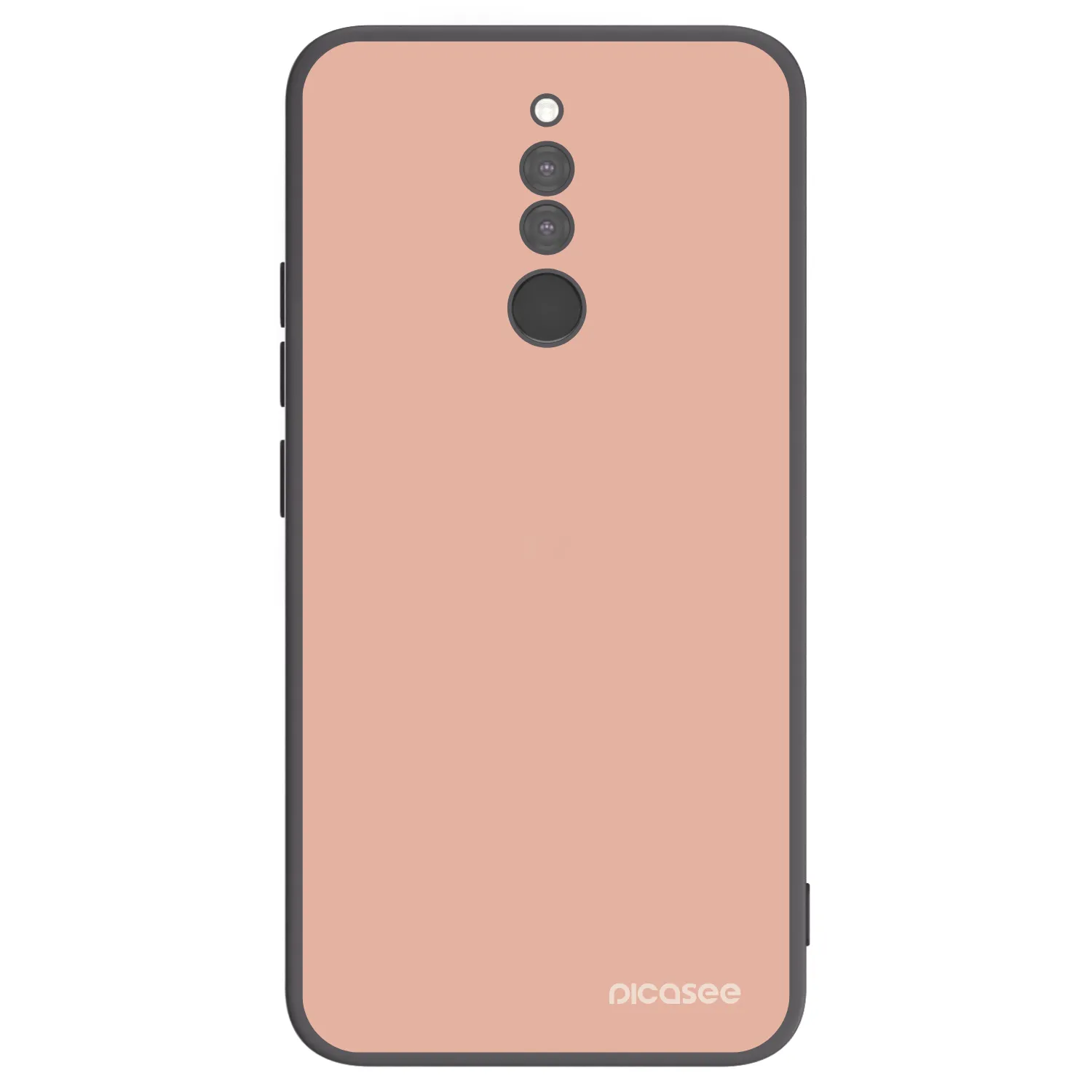Picasee Μαύρη θήκη σιλικόνης για Xiaomi Redmi 8 - Lullaby