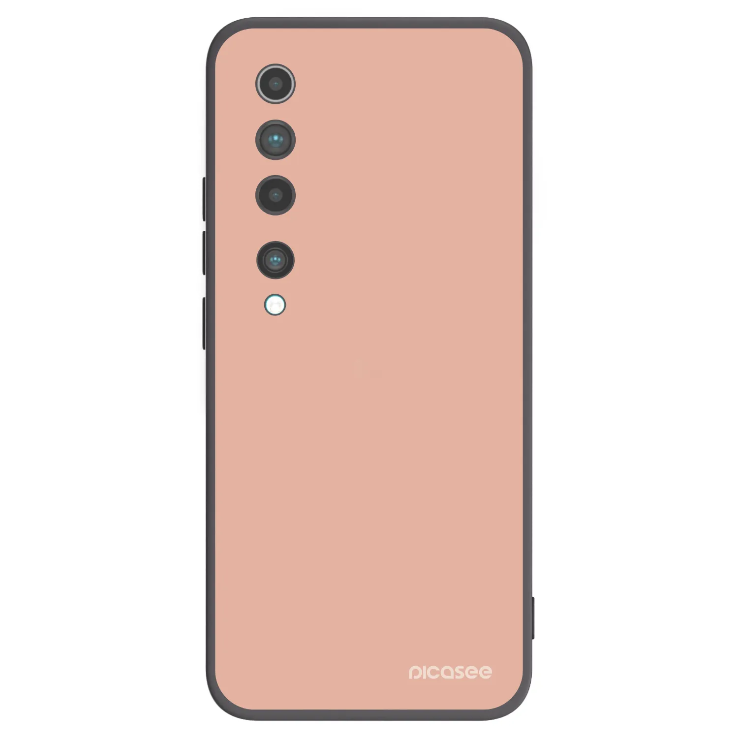 Picasee Μαύρη θήκη σιλικόνης για Xiaomi Mi 10 - Lullaby