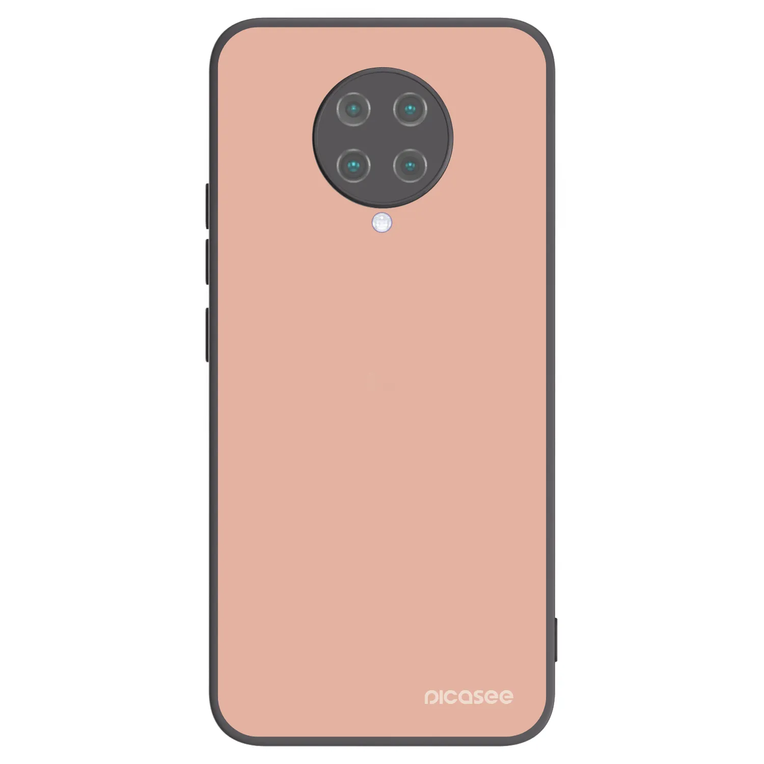 Picasee Μαύρη θήκη σιλικόνης για Xiaomi Poco F2 Pro - Lullaby