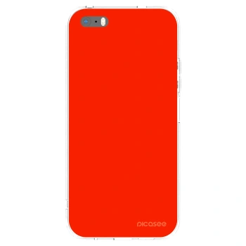 Picasee διαφανής θήκη σιλικόνης Apple iPhone 6 Plus/6S Plus - Maranello Red