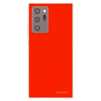 Picasee διαφανής θήκη σιλικόνης Samsung Galaxy Note 20 Ultra - Maranello Red