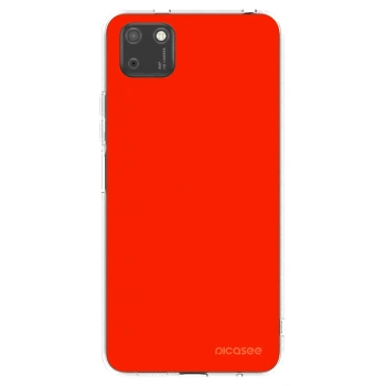 Picasee διαφανής θήκη σιλικόνης Huawei Y5P - Maranello Red