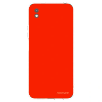 Picasee Μαύρη θήκη σιλικόνης για Xiaomi Redmi 9A - Maranello Red