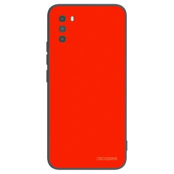 Picasee Μαύρη θήκη σιλικόνης για Xiaomi Poco M3 - Maranello Red