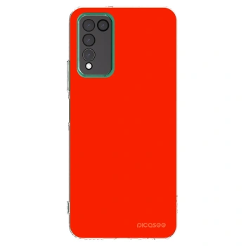 Picasee διαφανής θήκη σιλικόνης Honor 10X Lite - Maranello Red