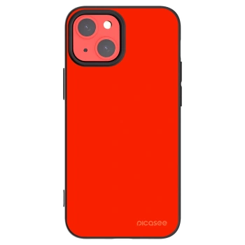 Picasee Μαύρη θήκη σιλικόνης για Apple iPhone 13 mini - Maranello Red