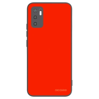 Picasee Μαύρη θήκη σιλικόνης για Xiaomi Redmi Note 10 5G - Maranello Red