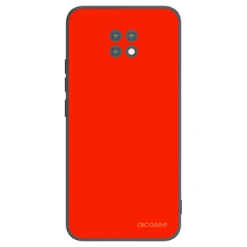 Picasee Μαύρη θήκη σιλικόνης για Xiaomi Redmi Note 9T - Maranello Red