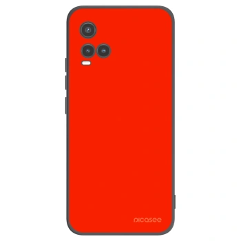 Picasee Μαύρη θήκη σιλικόνης για Vivo Y33s - Maranello Red