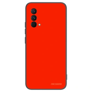 Picasee Μαύρη θήκη σιλικόνης για Realme GT Master Edition 5G - Maranello Red