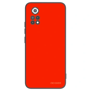 Picasee Μαύρη θήκη σιλικόνης για Xiaomi Poco X4 Pro 5G - Maranello Red
