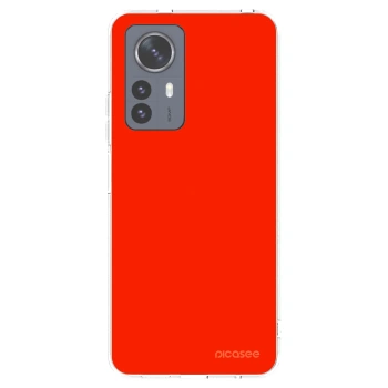 Picasee διαφανής θήκη σιλικόνης Xiaomi 12 Pro - Maranello Red