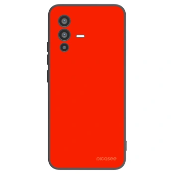 Picasee Μαύρη θήκη σιλικόνης για Vivo V23 5G - Maranello Red