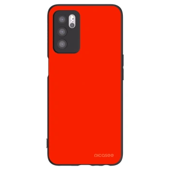 Picasee Μαύρη θήκη σιλικόνης για OPPO A16s - Maranello Red