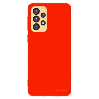 Picasee διαφανής θήκη σιλικόνης Samsung Galaxy A33 5G A336 - Maranello Red
