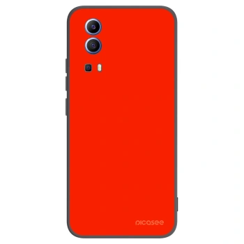 Picasee Μαύρη θήκη σιλικόνης για Vivo Y52 5G - Maranello Red