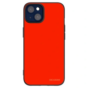Picasee Μαύρη θήκη σιλικόνης για Apple iPhone 14 - Maranello Red