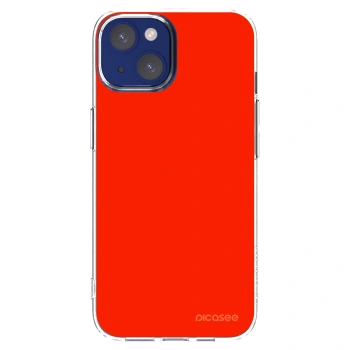 Picasee διαφανής θήκη σιλικόνης Apple iPhone 14 - Maranello Red