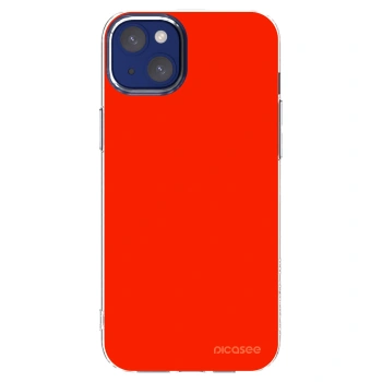 Picasee διαφανής θήκη σιλικόνης Apple iPhone 14 Plus - Maranello Red