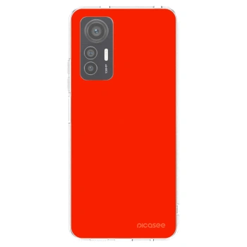 Picasee διαφανής θήκη σιλικόνης Xiaomi 12 Lite - Maranello Red