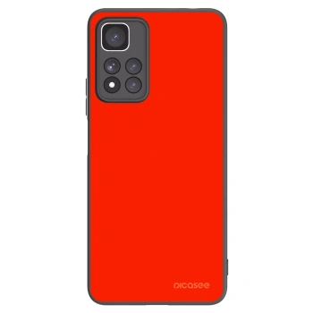 Picasee Μαύρη θήκη σιλικόνης για Xiaomi Redmi Note 11 Pro+ 5G - Maranello Red
