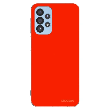 Picasee διαφανής θήκη σιλικόνης Samsung Galaxy A23 A235F 4G - Maranello Red